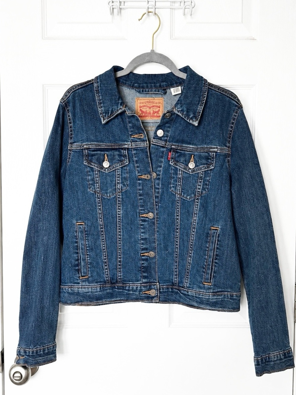 Levi's Women's Classic Blue Denim Jacket XL